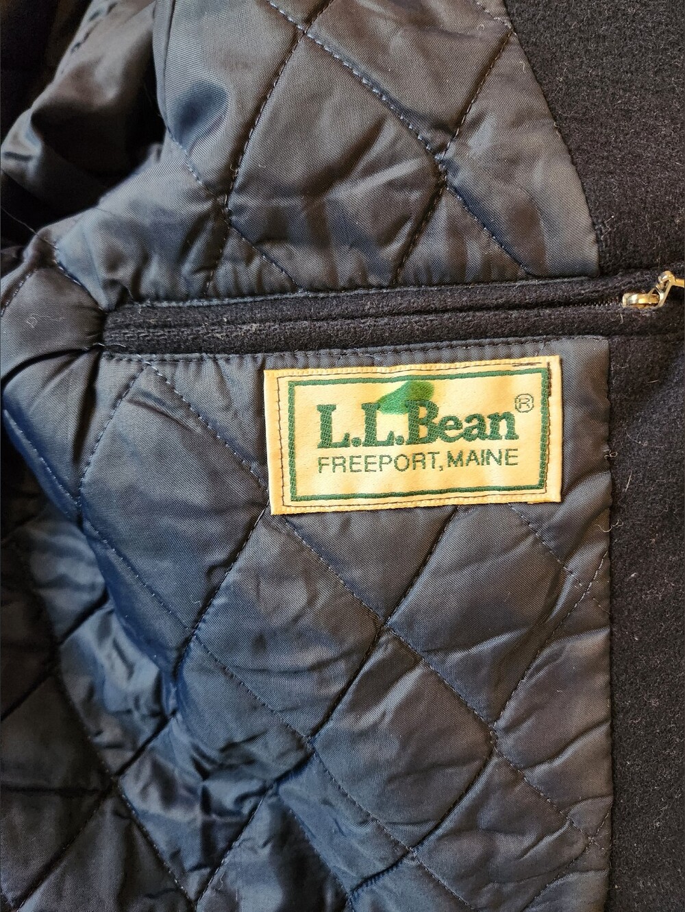 Vintage Women's LL Bean Wool Blazer/Jacket Size 4 Pet - Picture 7 of 12